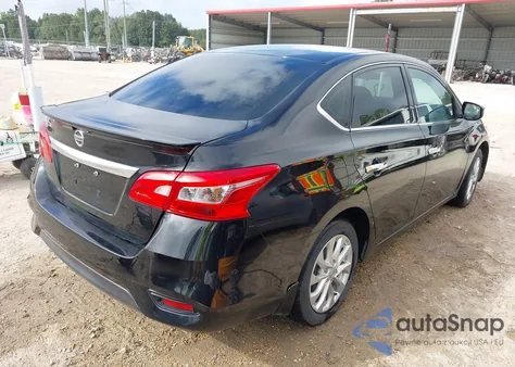 2019 Nissan Sentra S из США, поврежденный, VIN 3N1AB7AP2KY204149